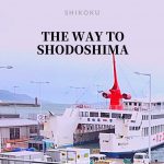 Taking a ferry to Shodoshima in the Inland sea of Japan