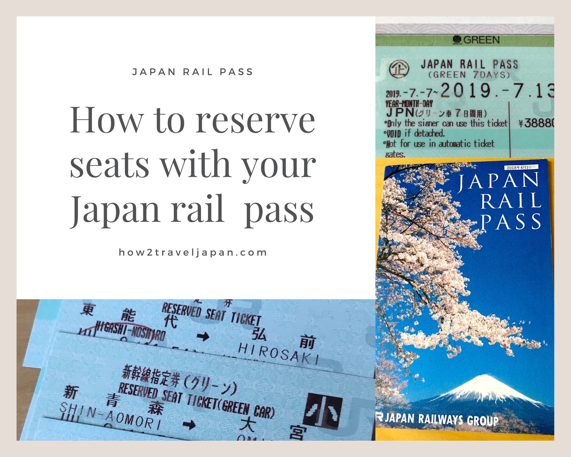 You are currently viewing How to reserve seats with your Japan Rail  Pass