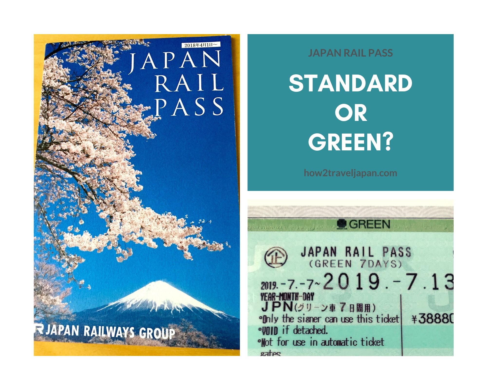 You are currently viewing Japan Rail Pass, standard or green pass?
