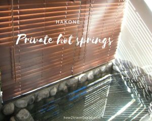 Read more about the article Ichinoyu, private hot springs in Hakone