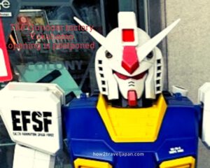 Read more about the article The Gundam factory Yokohama, the Grand opening is postponed