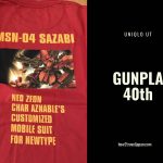 GUNPLA 40TH ANNIVERSARY Uniqlo UT