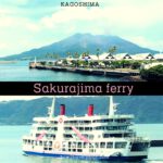 The ferry to Sakurajima