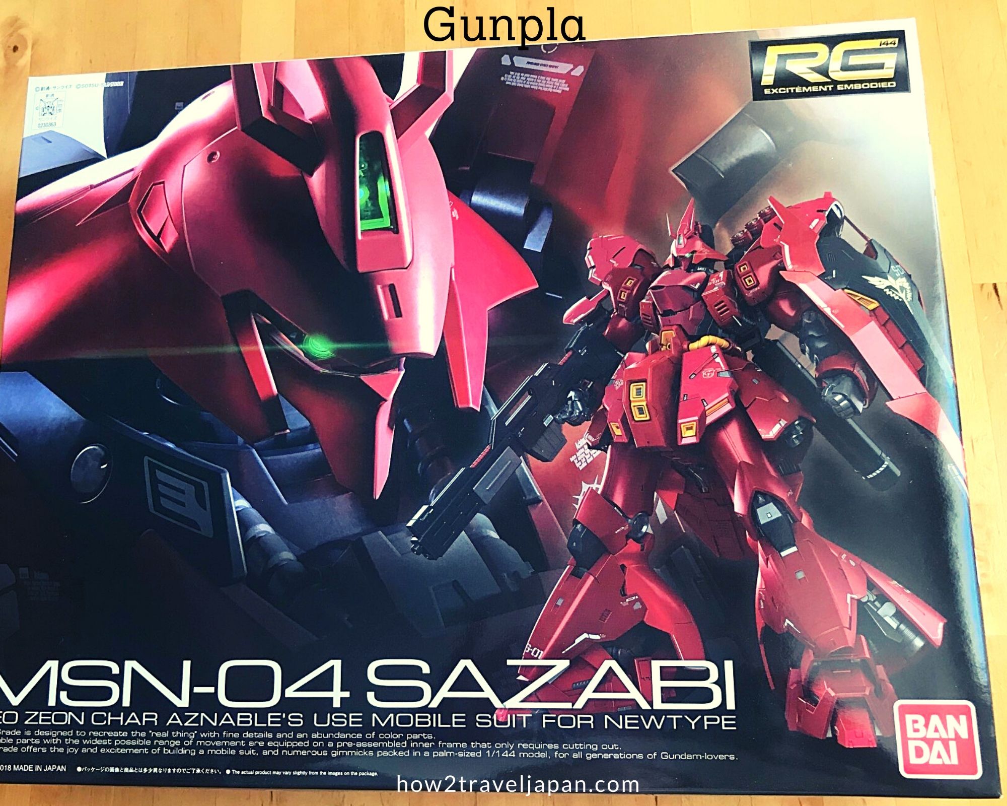You are currently viewing The best Gunpla ever, RG MSN 04 SAZABI