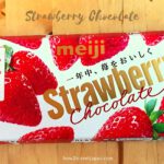 Strawberry chocolate from Meiji