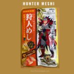 Hunter meshi from UHA Mikakuto, a hard gummy for Hunters