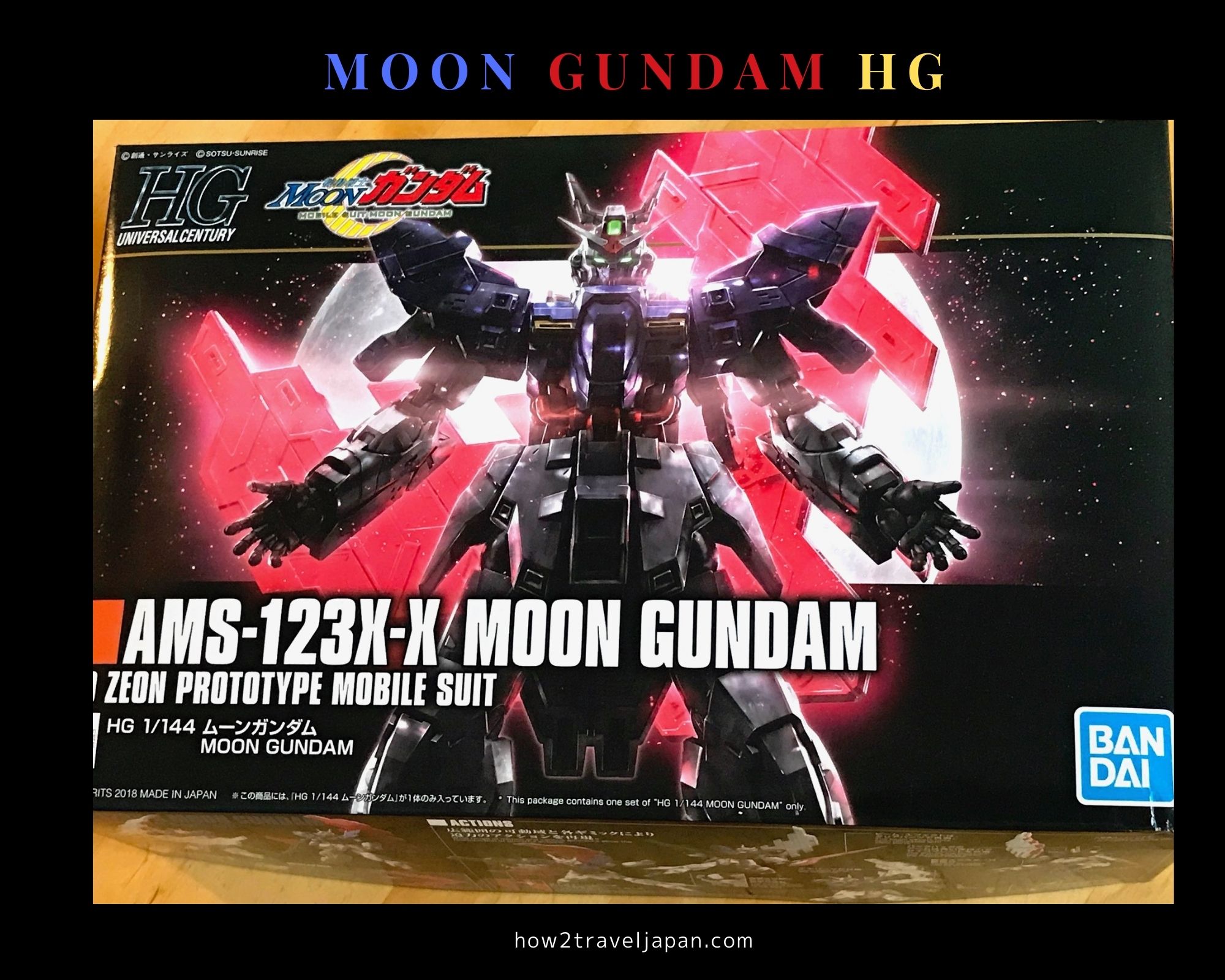 You are currently viewing AMS 123X X MOON GUNDAM HG, a Gundam from Neo Zeon?