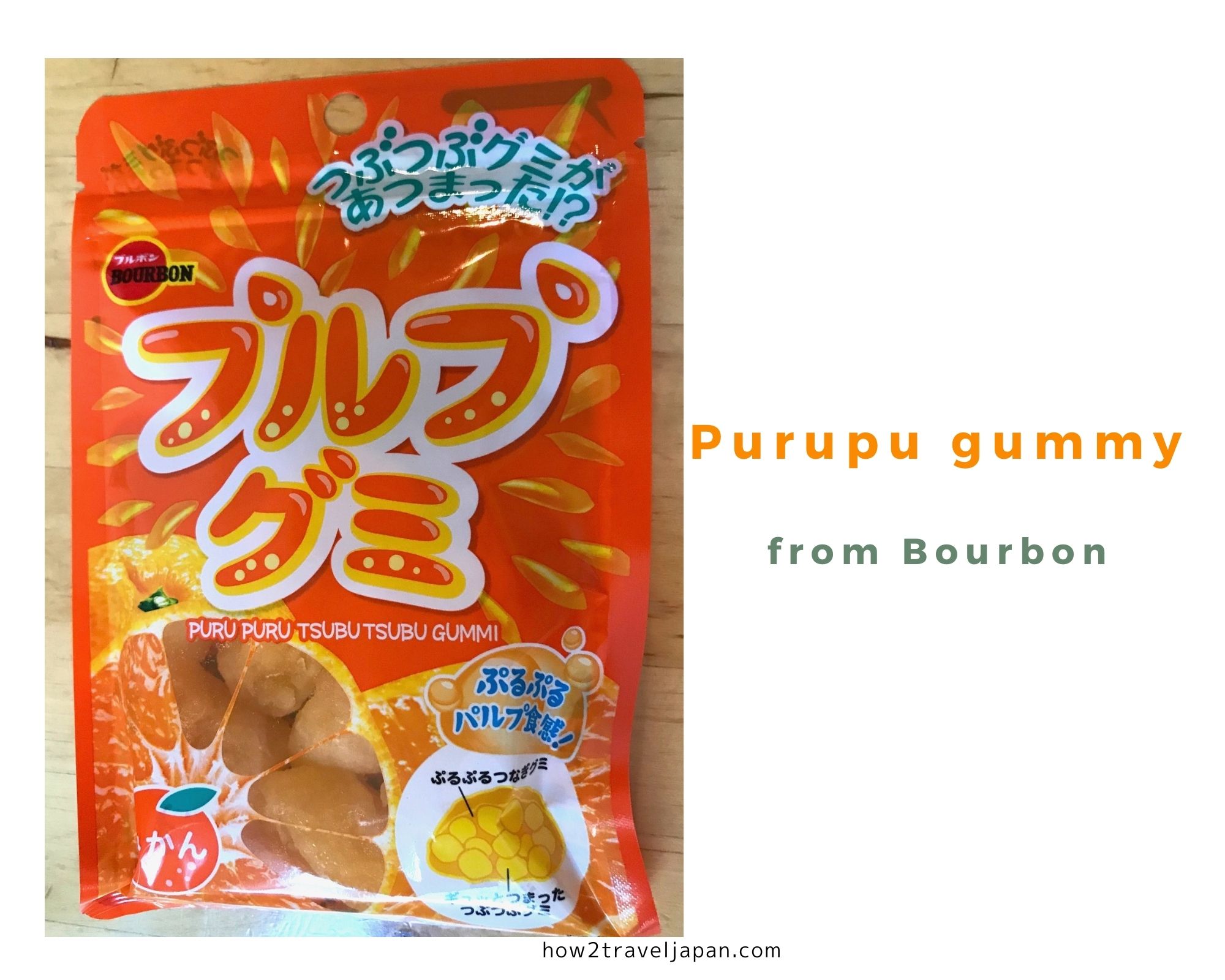 You are currently viewing Purupu gummy from Bourbon