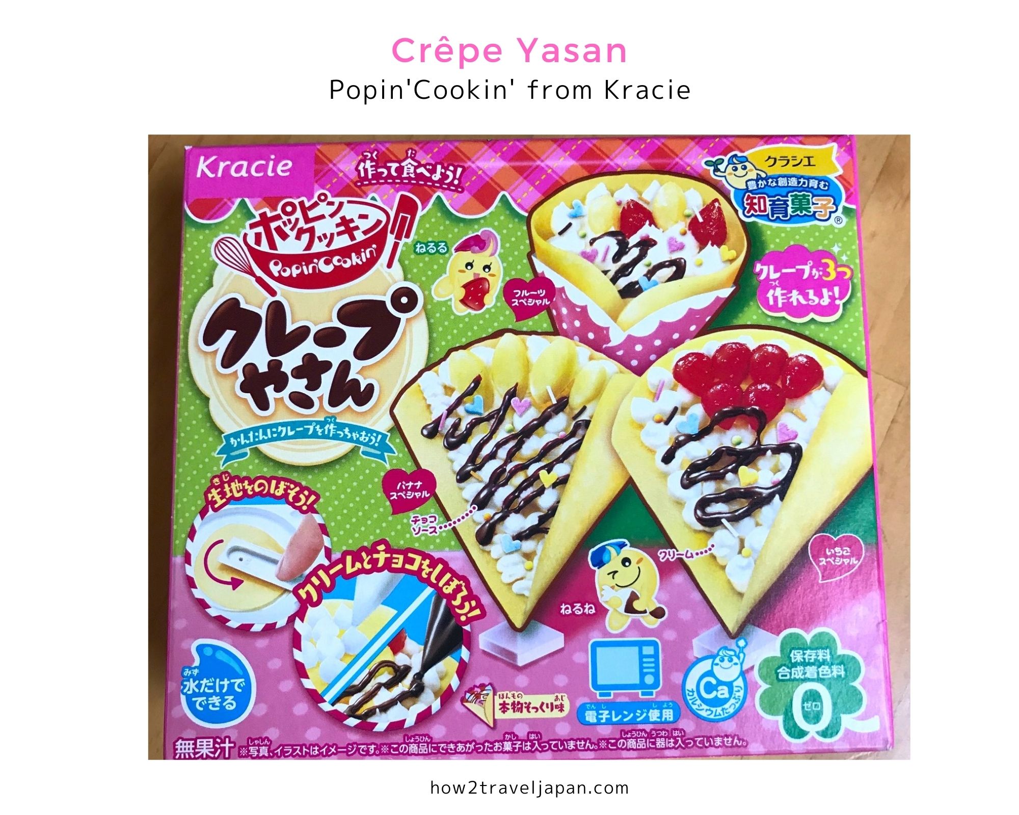 Read more about the article 【Crêpe yasan】 by Popin’Cookin’ from KRACIE