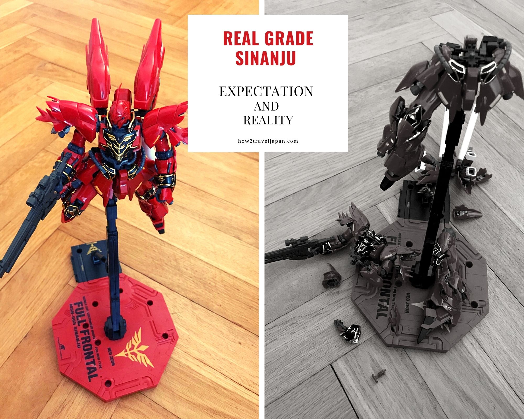 Read more about the article REAL GRADE SINANJU: Not that great 【GUNPLA】
