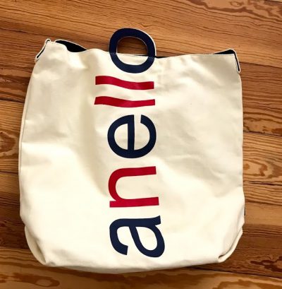 We finally got an Anello's tote bag as our second Anello!